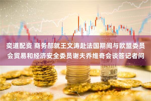 奕道配资 商务部就王文涛赴法国期间与欧盟委员会贸易和经济安全委员谢夫乔维奇会谈答记者问