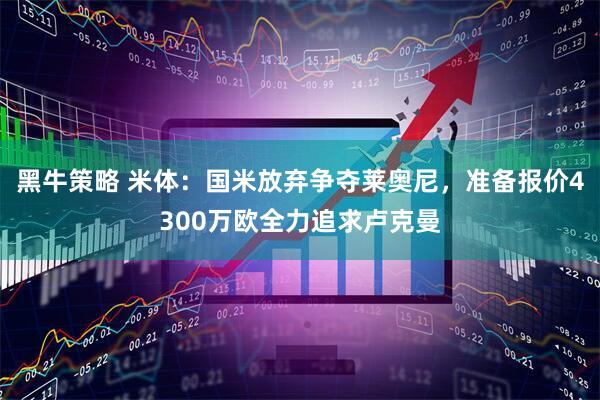 黑牛策略 米体：国米放弃争夺莱奥尼，准备报价4300万欧全力追求卢克曼