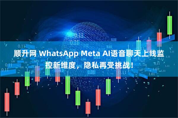 顺升网 WhatsApp Meta AI语音聊天上线监控新维度，隐私再受挑战！