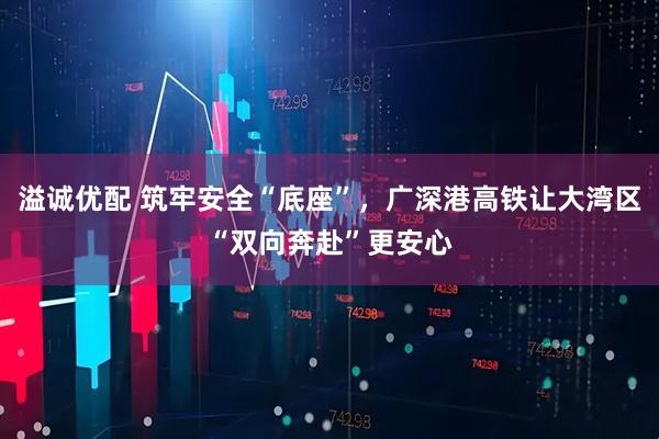 溢诚优配 筑牢安全“底座”,广深港高铁让大湾区“双向奔赴”更安心